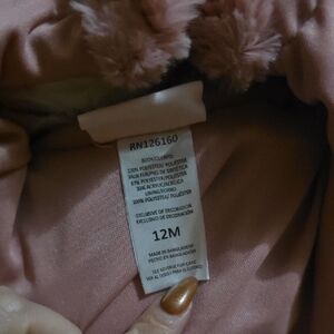 Little Lass Pink Pea Coat